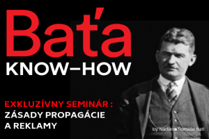 BAŤA KNOW-HOW: Zásady propagácie a reklamy